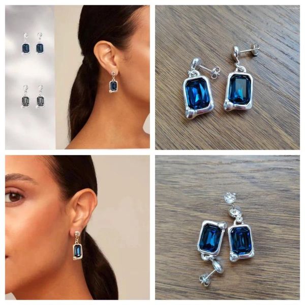 Boucles d'oreilles UNOde50, mode européenne et américaine, bijoux exquis de haute qualité, tendance, sac cadeau pour femmes, 2023