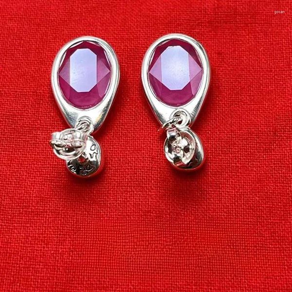Boucles d'oreilles UNOde50 espagnoles, haute qualité, pierres précieuses roses exquises, bijoux romantiques pour femmes, sac cadeau, 2023