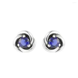 Stud Oorbellen 2024 925 Sterling Zilver September Geboortesteen Eeuwigheid Cirkel Voor Vrouwen Sieraden Oor Pendientes