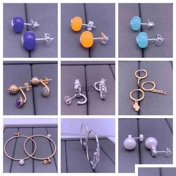 Boucles d'oreilles à tige 4, série de bijoux royaux ours espagnols, besoin d'un catalogue, dites-moi une offre du fabricant, Real Shoot Boutique 230424, livraison directe Otjoy