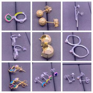 Boucles d'oreilles à clous, 5 ours espagnols, série de bijoux royaux, besoin de catalogue, dites-moi au fabricant, boutique de tir authentique