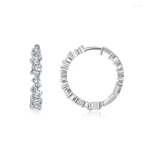 Boucles d'oreilles en argent 925 pour femmes, ensemble complet en Zircon irrégulier, léger, luxe, sensation haut de gamme, bijoux de mariage, vente en gros