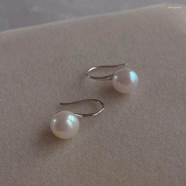 Boucles d'oreilles en argent Sterling 925 avec perles pour femmes, petit Design de luxe à la mode, naturel Premium, 2024