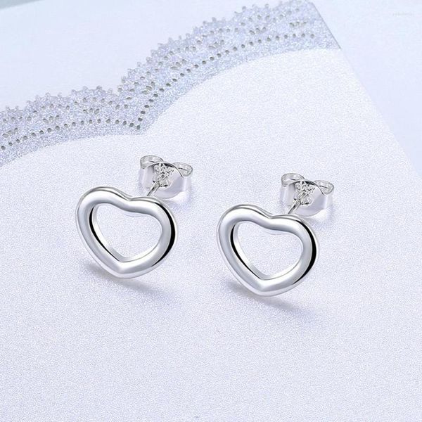 Boucles d'oreilles à tige en argent sterling 925 étoile femme mariage fiançailles mode fête charme bijoux