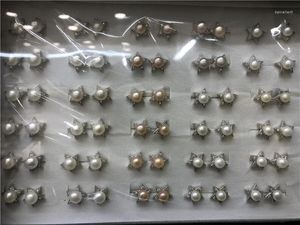Boucles d'oreilles arrivée beau charme vente de perles d'eau douce pour les jeunes femmes bijoux de fête 36 paires/lot