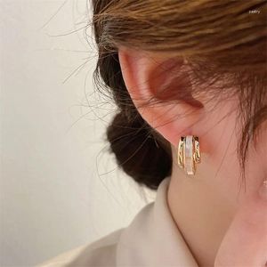 Boucles d'oreilles Arrivés élégants multi-étages 925 Silver Needle dames bijoux original pour femmes cadeaux d'anniversaire anti-allergie