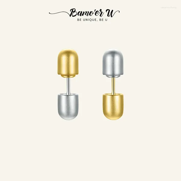 Boucles d'oreilles BAMOER U 925 en argent Sterling original bohème boucles d'oreilles pour femmes géométrique Fine déclaration bijoux plage fête cadeau