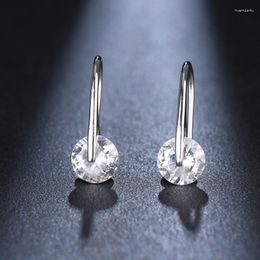 Boucles d'oreilles Bettyue Arrivée Pour Les Femmes Simplicité Style Mignon Cubique Zircon Boucle D'oreille Bijoux Muliti Couleurs Décoration Classique Dans Les Vêtements De Fête