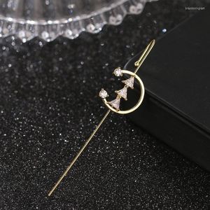 Boucles d'oreilles à tige Bettyue Arrivée Boucles d'oreilles de style simple avec apparence de géométrie en zircone pour bijoux distinctifs féminins en tenue de soirée