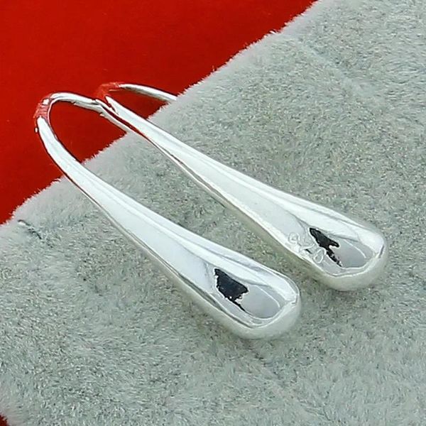 Boucles d'oreilles marque mode exquis 925 en argent Sterling charme eau boucle d'oreille pour femme noël saint valentin bijoux en gros