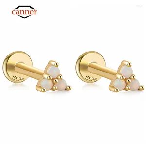 Boucles d'oreilles CANNER 2 pièces mode 925 en argent Sterling Piercing pour femmes boucle d'oreille 2024 bijoux accessoire de fête des mères