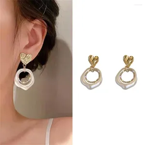 Boucles d'oreilles œil de chat en cristal, boucles d'oreilles en métal scintillant, cerceau élégant, cercle d'oreille pour femmes, bijoux cadeaux de fête