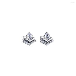 Stud -oorbellen ckk voor vrouwen klassieke wensen earring brinros 925 sterling zilveren sieraden pendientes oordingen orecchini oorbellen