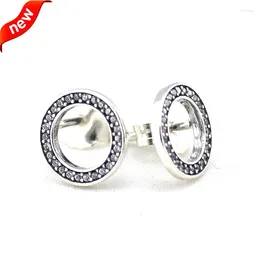 Boucles d'oreilles CKK Silver 925 Bijoux Forever for Women Sterling Fashion Anniversary Giftary