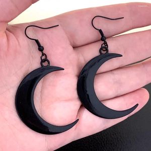 Boucles d'oreilles étalon Crescent mystérieux bijoux gothique de lune