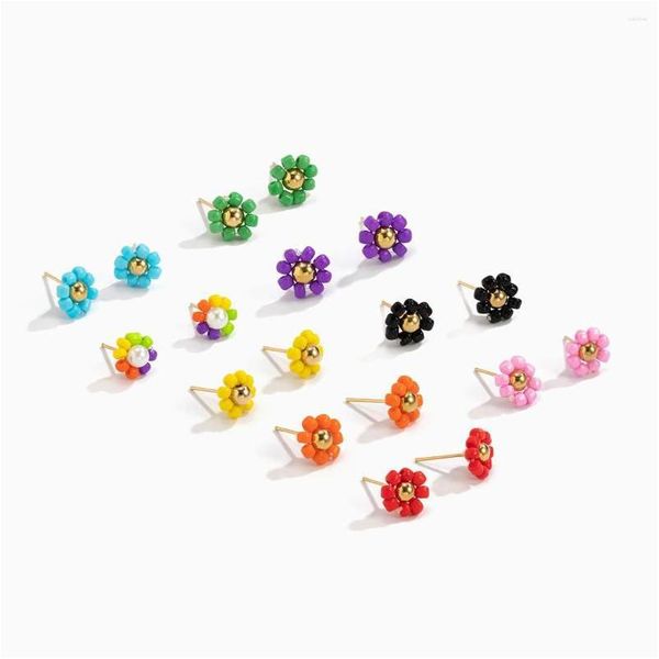 Boucles D'oreilles Daisy Pour Les Femmes 1 Paire De Bijoux De Fleur De Soleil Des Trucs Frais Et Frais Dans La Mode Coréenne Faire Des Cadeaux Mignons Drop Deliv Dhgarden Dhbzx