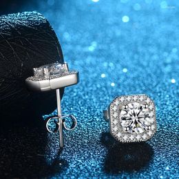 Ohrstecker DIWENFU S925 Silber Sterling IF Diamant-Edelstein-Ohrring für Frauen Aros Mujer Oreja Böhmen Party Orecchini Mädchen