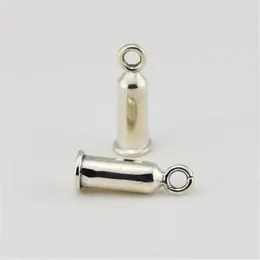 Pendientes de tachuelas Accesorios de bricolaje con joyas claras CZ Sterling-Silver para mujeres Luminosos Brincos Oorbellen Pendientes