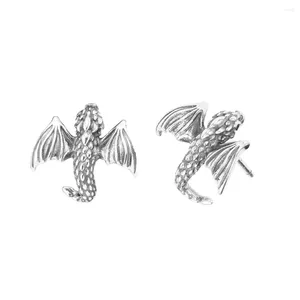 Boucles d'oreilles Dragon pour femmes 925 argent sterling 2024 Fashion DIY Small Jewellry Fine Girl Earge d'oreille