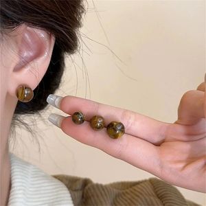 Pendientes de tuerca, piercing en la oreja, plata de ley natural a la moda, alta calidad, mejora la belleza, hipoalergénico, pequeña necesidad