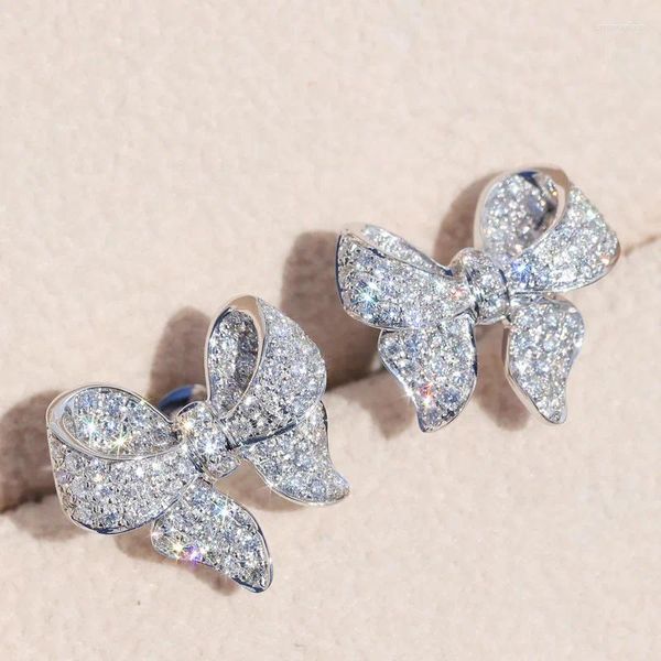 Boucles d'oreilles mode mignon strass couleur argent papillon pour les femmes pas de perçage faux Cartilage boucle d'oreille bijoux cadeau