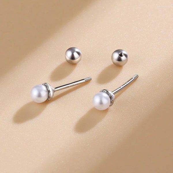 Boucles d'oreilles à clous en perles pour femmes et filles, bijoux Punk de fête, cadeaux à la mode, Eh183