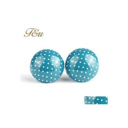 Boucles d'oreilles pour femmes européennes célèbres points boucle d'oreille mode filles livraison directe bijoux Dheol