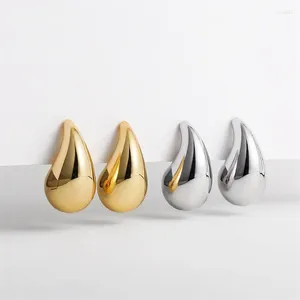 Boucles d'oreilles pour femmes plaquées d'or
