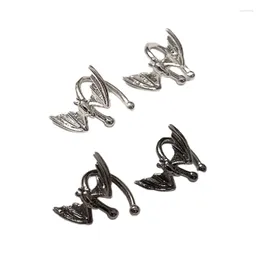 Boucles d'oreilles à clous en forme d'animal drôle, chauve-souris, pour Halloween, pour femmes et adolescentes, bijoux de fête, Non percés, livraison directe