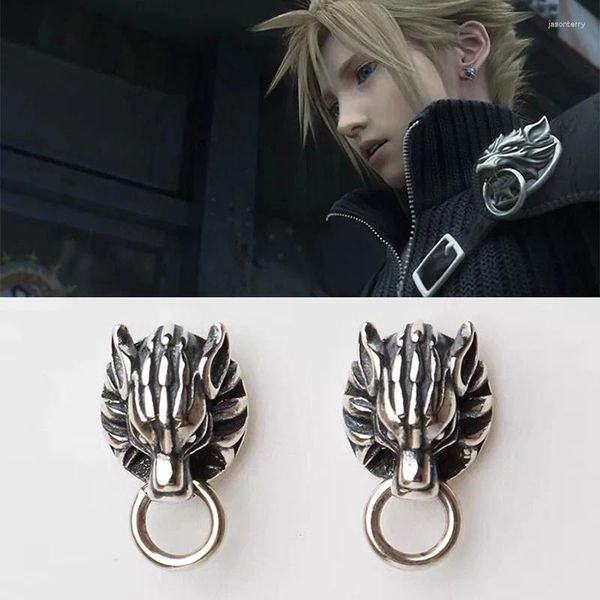 Game de boucles d'oreilles final fantasy nuage lutte pour hommes pour hommes Femmes Gift