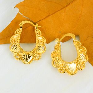 Boucles d'oreilles couleur or cuivre pour femmes/filles boucles d'oreilles arabes/africaines bijoux de mariage cadeaux remplis boucles d'oreilles