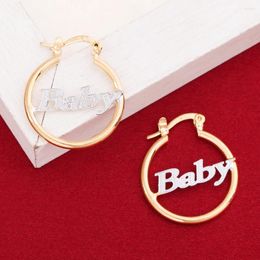 Stud Oorbellen Goud Kleur Kleine Ronde Baby Prinses Sieraden Voor Vrouwen Kinderen Meisjes Kinderen Jongens Kerstcadeau