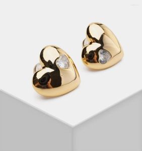 Boucles d'oreilles H17 Amorita Boutique Trendy Zircon Heart For Women Girl Dress Gift Summer3105659