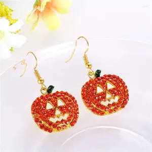 Boucles d'oreilles Stud Halloween Funny Christmas Pumpkin Head Bijoux Big For Women Geometric Personomy Gift