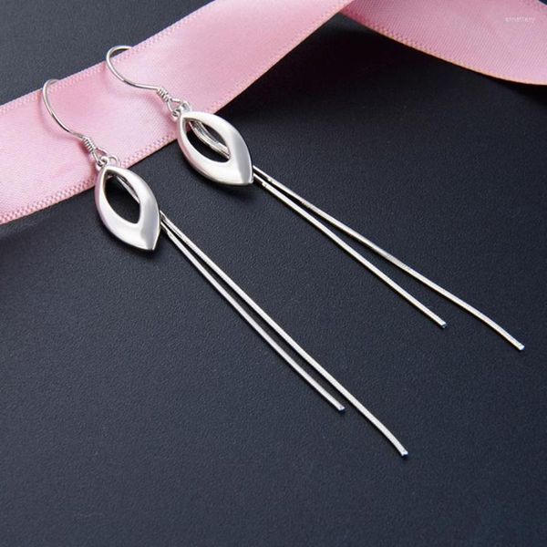 Boucles d'oreilles clous évidées boule elliptique glands mode bijoux pour femmes 2023 cadeau intemporel à la mode en argent Sterling 925