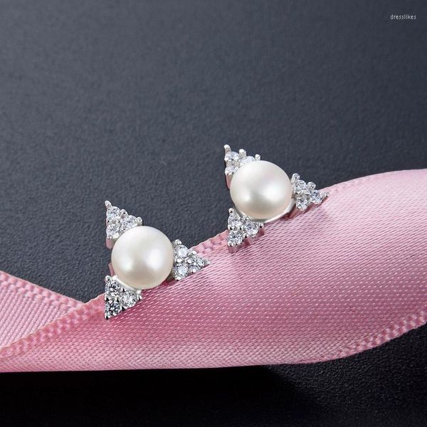 Boucles d'oreilles à tige Hongye femme en argent Sterling 925 créateur de bijoux de mode perle naturelle boucle d'oreille opale Brincos femmes réel