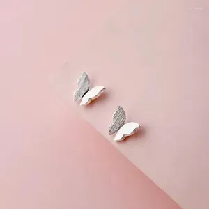 Boucles d'oreilles papillon en argent Sterling 925 pour femmes, bijoux élégants, articles en gros avec de l'argent