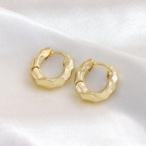 Boucles d'oreilles à tige en design sens plaqué or 18 carats pour femmes dames en acier inoxydable 316L boucle d'oreille bijoux femme oreille accessoires