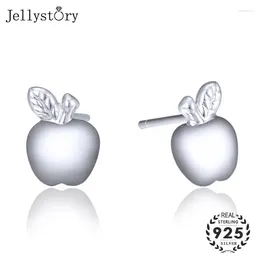 Pendientes de sementales Jellystory 925 Sterling Silver Ear Studs for Women Fashion Fashion Girl Jewelry Fiesta de bodas Regalos al por mayor