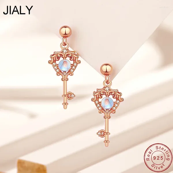 Boucles d'oreilles JIALY européen S925 en argent Sterling CZ fée magique pour les femmes cadeau de fête d'anniversaire bijoux