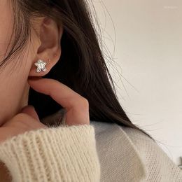 Stud Earrings Kinel 925 Sterling Silver Original Certified Gingerbread Man For Women Fashion Cute Girl Ear Sieraden Gift