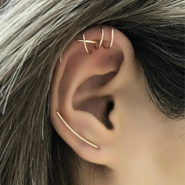 Boucles d'oreilles à clous pour femmes, bijoux de mode coréenne, déclaration gothique géométrique Oorbellen, vente en gros