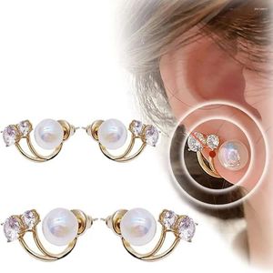 Boucles d'oreilles mode coréenne Drainage lymphatique pour femmes magnétothérapie boucle d'oreille perte de poids magnétothérapie Germanium