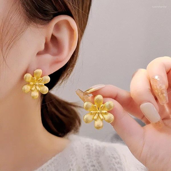 Boucles d'oreilles coréennes en argent, aiguille classique, petit parfum, Vintage, femme, Design minoritaire français, perle, vente en gros