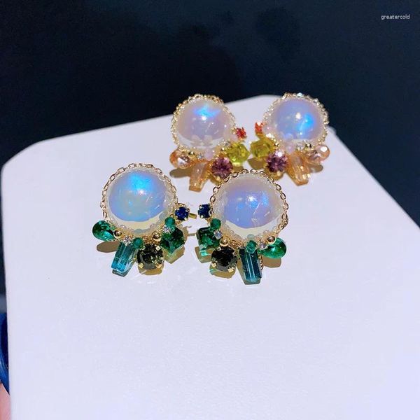 Boucles d'oreilles MIGGA cristal autrichien Imitation perle pour femmes luxe Design Original fête cadeau bijoux