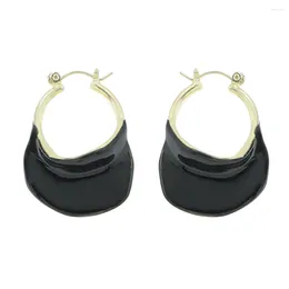 Boucles d'oreilles Miwens élégant géométrique cercle irrégulier acrylique pour femmes filles 2023 charme résine ronde boucle d'oreille accessoire de mariage