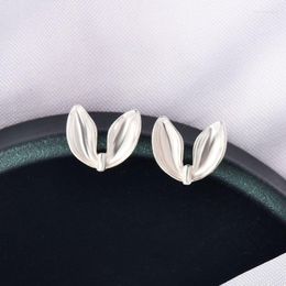 Stud -oorbellen NBSAMENG 925 Sterling Silver Ear Holiday Gift Ins frisse sieraden voor vrouwen Girl Drop Groothandel