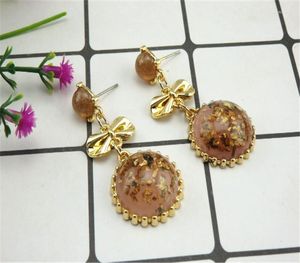 Boucles d'oreilles à tige de Qingdao Act Le rôle Ofing est goûté Sens exquis Mode Japon et Corée du Sud Style 120 étagères