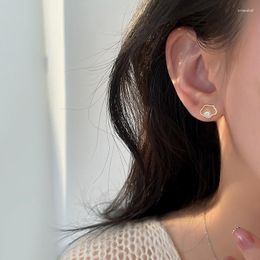 Boucles d'oreilles PANJBJ couleur argent perle nuage pour femmes fille Design mignon Simple bijoux créatifs cadeau d'anniversaire goutte