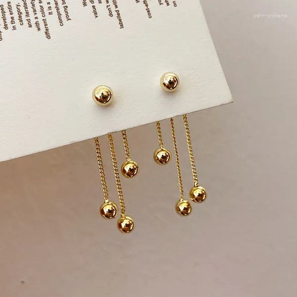 Boucles d'oreilles PONYKISS 925 en argent Sterling glands perle pour les femmes fête minimaliste à la mode bijoux fins accessoires géométriques